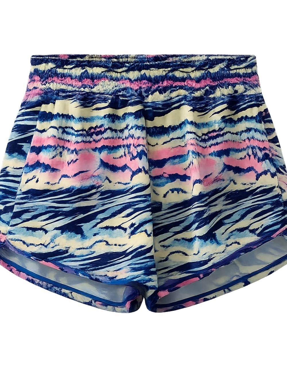NWT DSG Girls XL (16)/ L (14) Stride Shorts Graffiti Multi Athletic Running